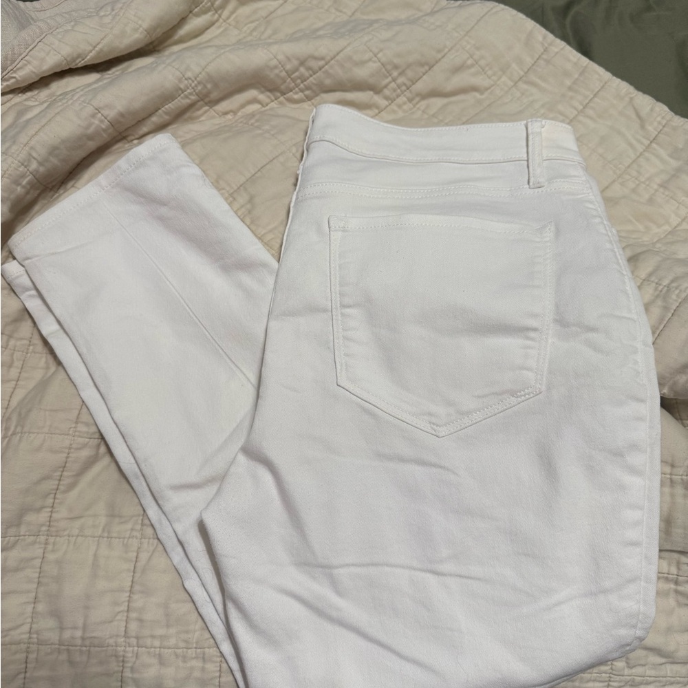 Old Navy Women's Crisp White Skinny Jeans